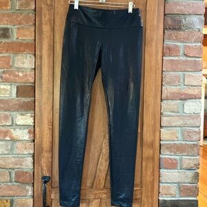 Faux leather leggings